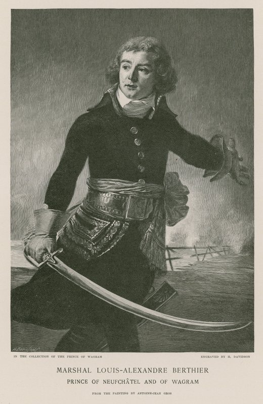 Marschall Louis-Alexandre Berthier von French School