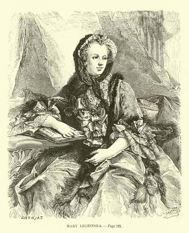 Maria Leszczyńska von French School