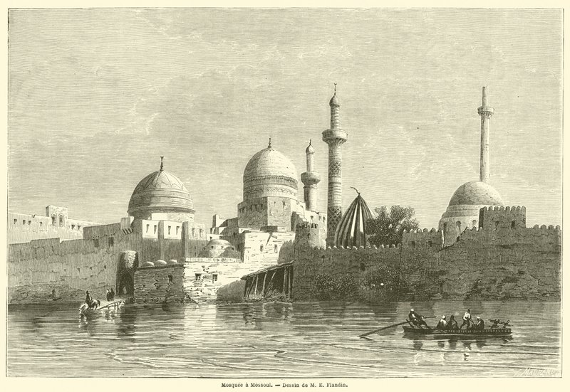 Moschee in Mossul von French School