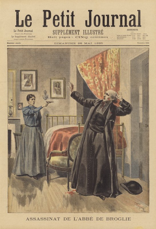 Mord an Abbé de Broglie von French School