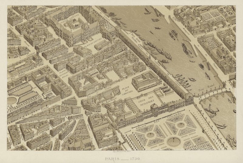 Paris, 1730 von French School