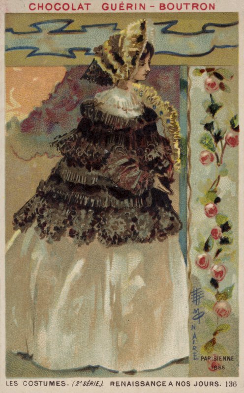 Pariser Mode, 1855 von French School