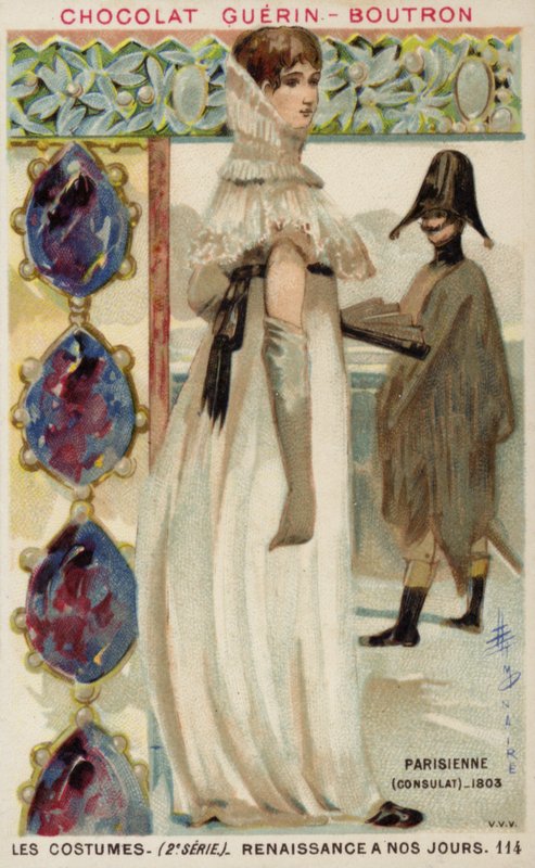 Pariser Mode des Konsulats, 1803 von French School