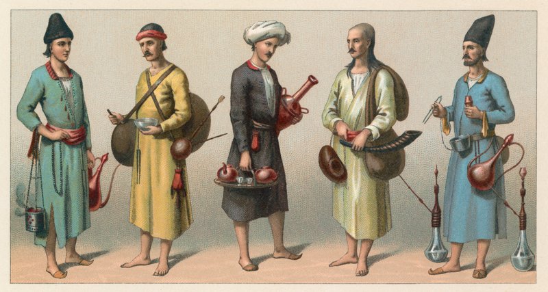 Persische Tracht von French School