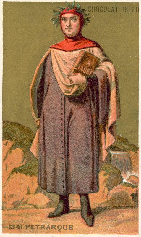 Petrarca, italienischer Renaissance-Gelehrter und Dichter von French School