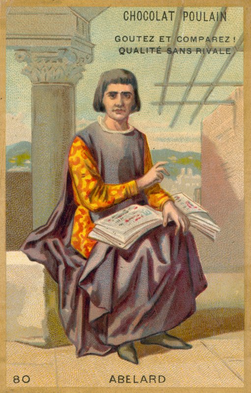 Pierre Abelard, Philosoph und scholastischer Theologe von French School