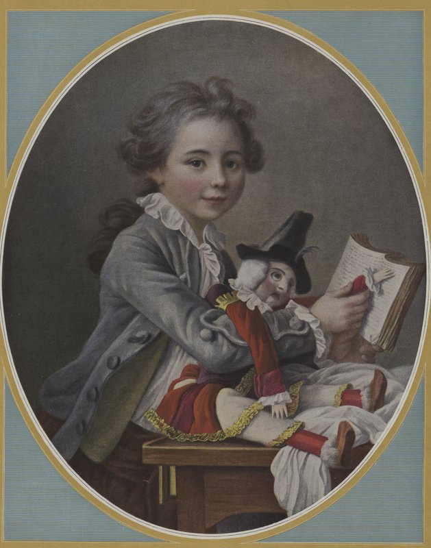 Porträt eines Kindes von French School