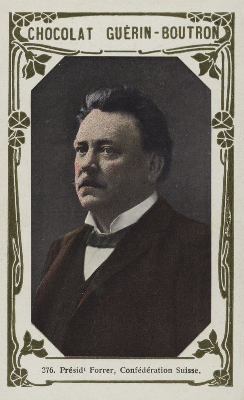 Präsident Forrer, Schweizerische Eidgenossenschaft von French School