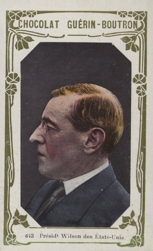 Präsident Wilson der Vereinigten Staaten von French School