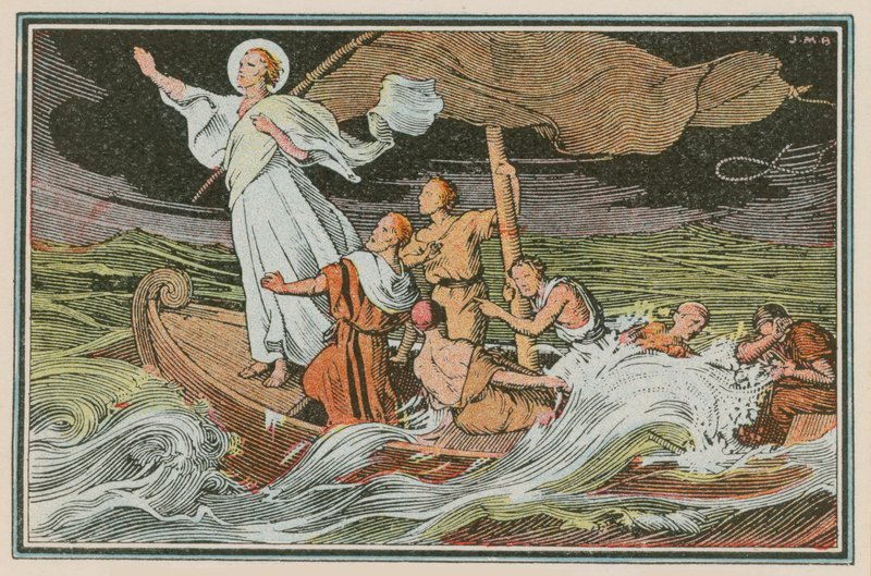 Szene aus dem Leben Jesu von French School