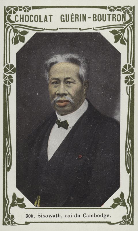 Sisowath, König von Kambodscha von French School
