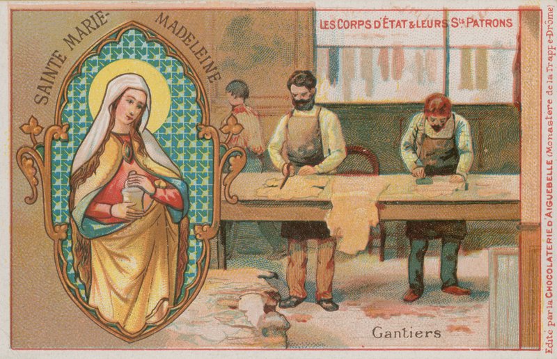 St. Maria Magdalena und Handschuhmacher von French School