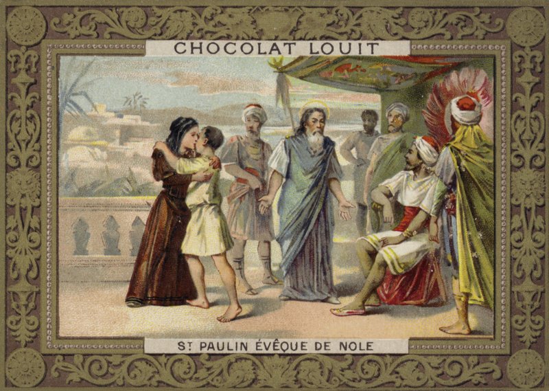 St. Paulinus, Bischof von Nola von French School