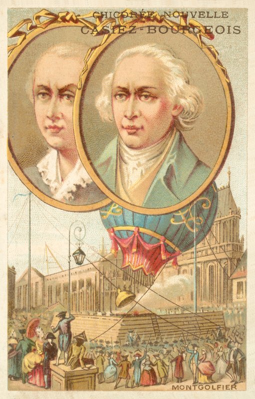 Die Brüder Montgolfier von French School