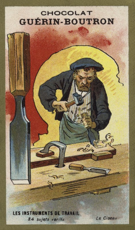Der Meißel von French School