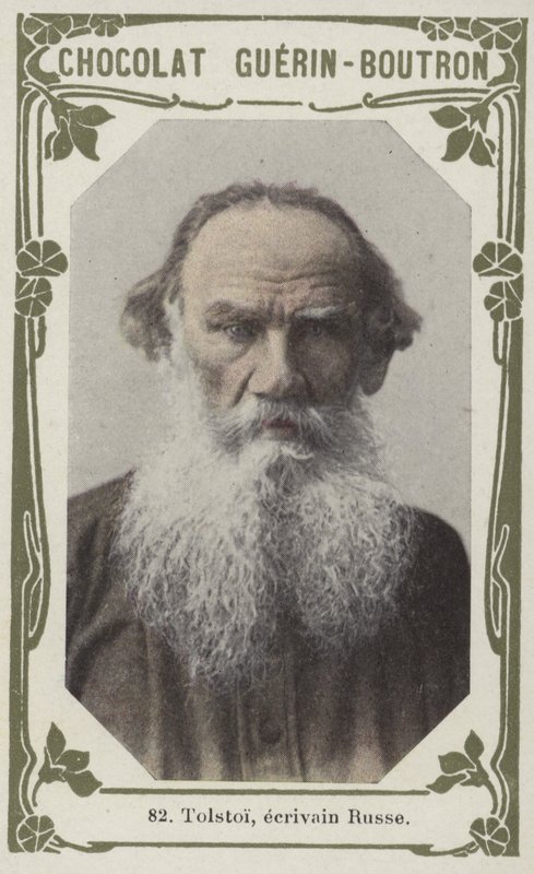 Tolstoi, russischer Schriftsteller von French School