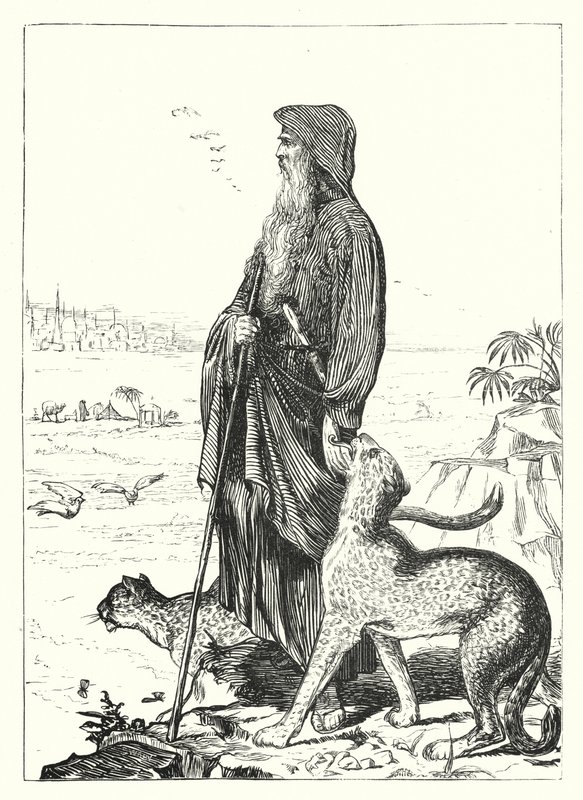 Die Legende des Heiligen Vitus (Stich) von Fritz Eltze