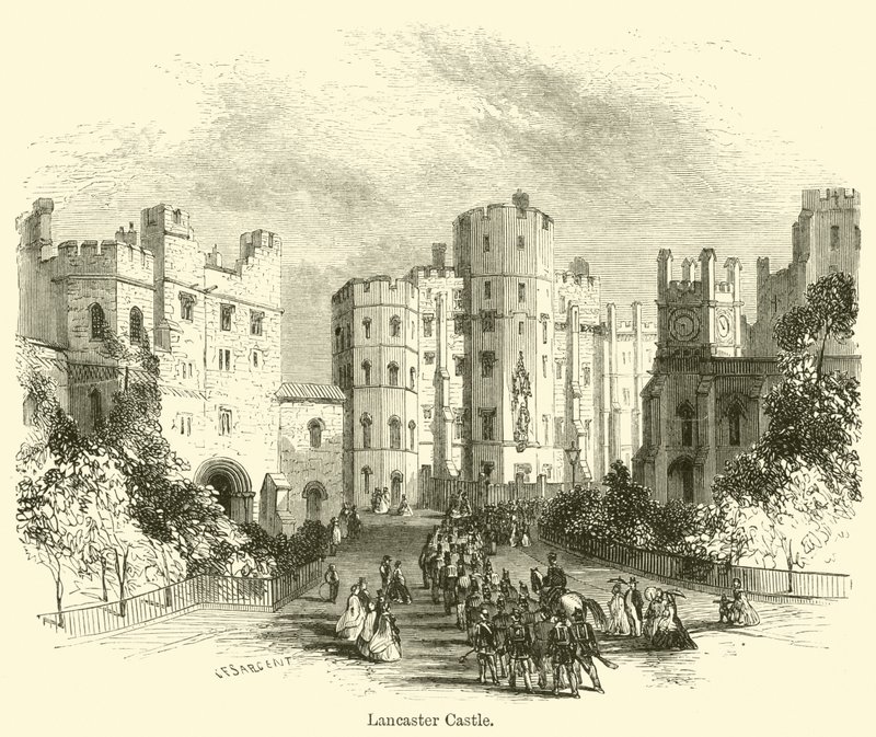 Lancaster Castle von G. F. Sargent