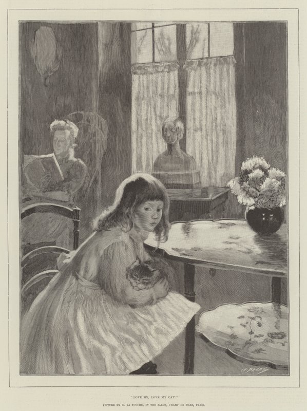 Liebe mich, liebe meine Katze von Gaston de la Touche