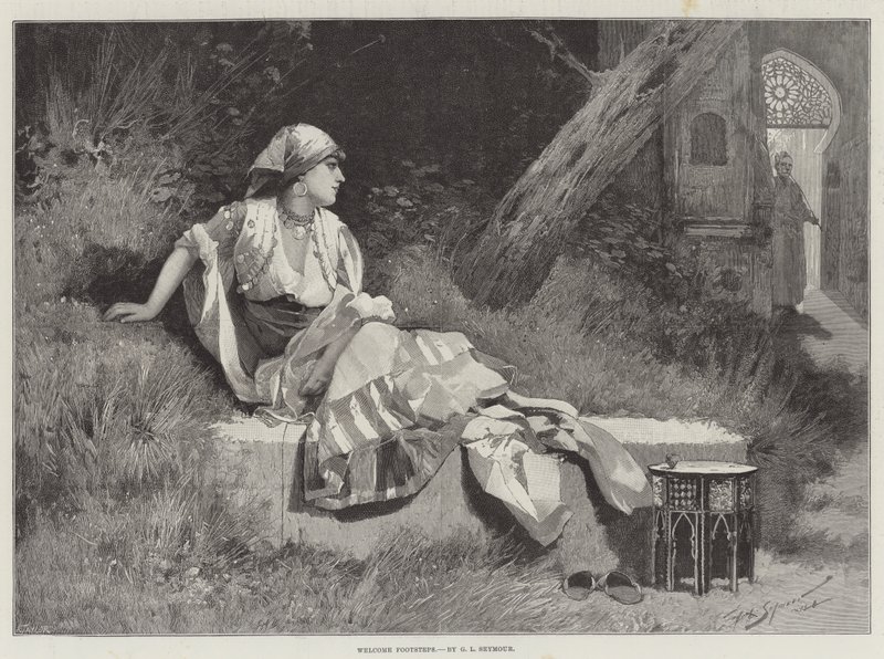 Willkommene Schritte von George L. Seymour