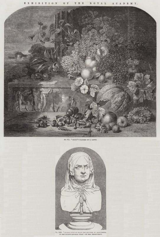 Ausstellung der Royal Academy von George Lance