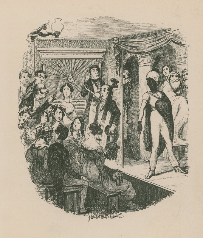 Herr Joseph Porter von George Cruikshank