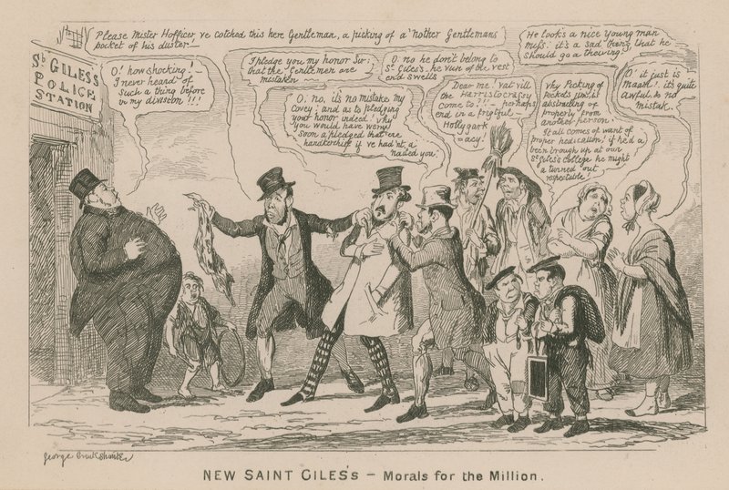 Neuer Saint Giles von George Cruikshank