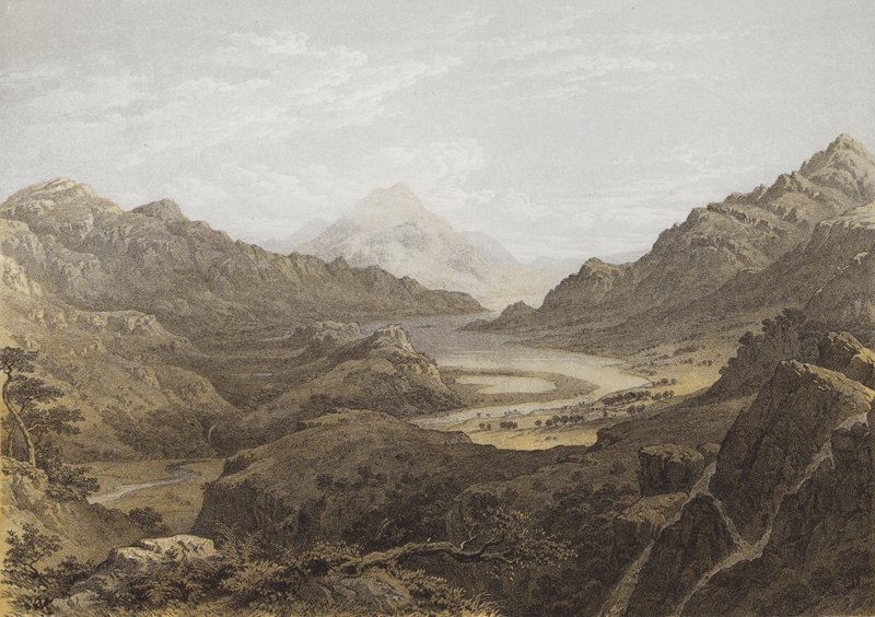 Glen Falloch von George Fennel after Robson