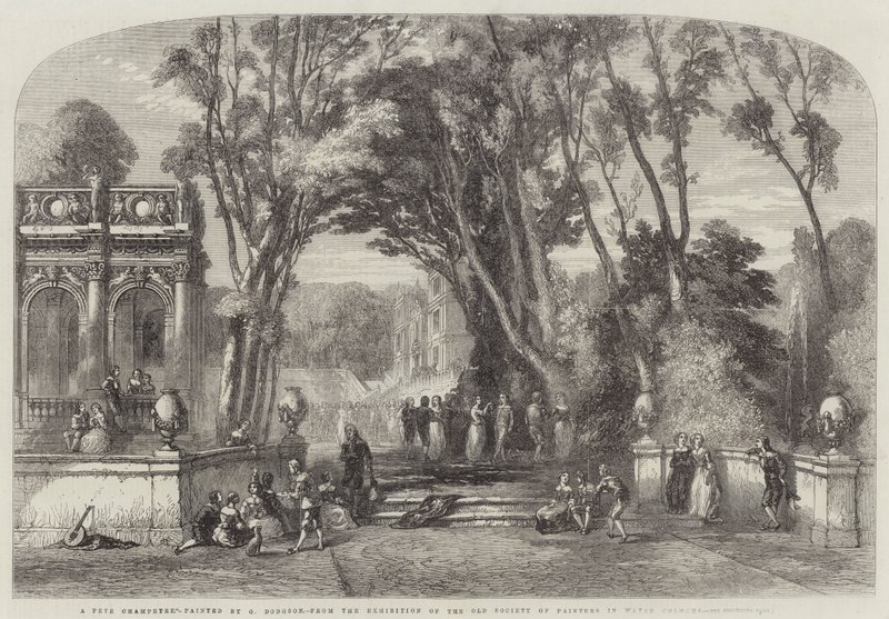 Ein ländliches Fest von George Haydock Dodgson