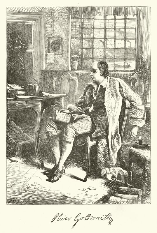 Oliver Goldsmith von George John Pinwell