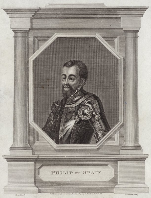 König Philipp II. von Spanien von George Vertue