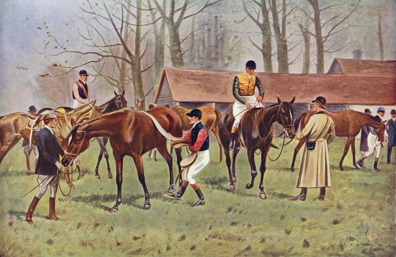 Nach dem Rennen von George Wright