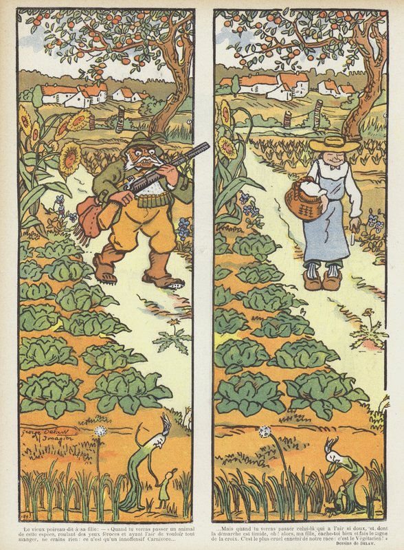 Illustration für Le Rire von Georges Delaw