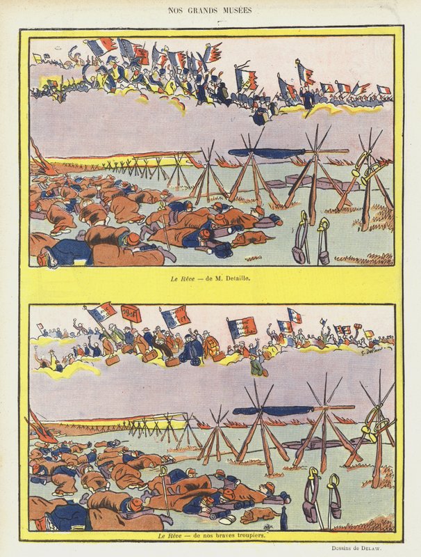 Illustration für Le Rire von Georges Delaw