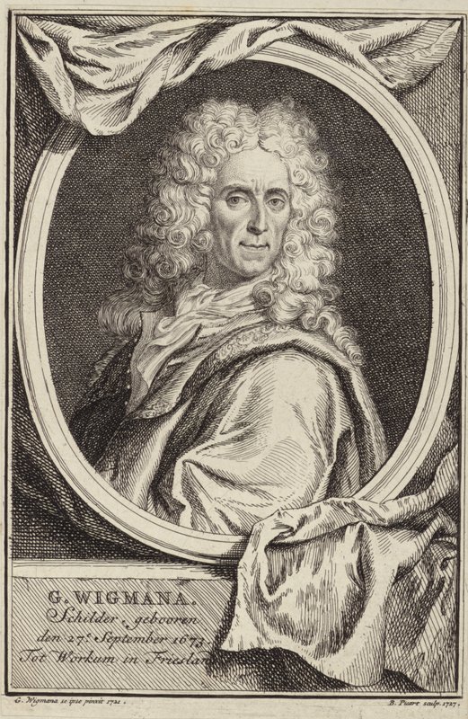 Porträt von Gerard Wigmana von Gerard Wigmana