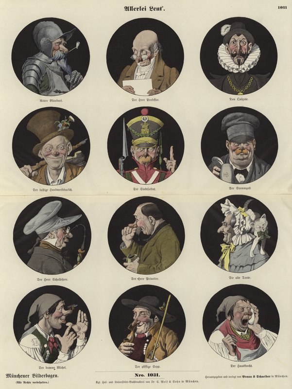 Alle Arten von Menschen von German School