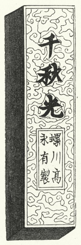 Alte chinesische Schriftzeichen (Stich) von German School