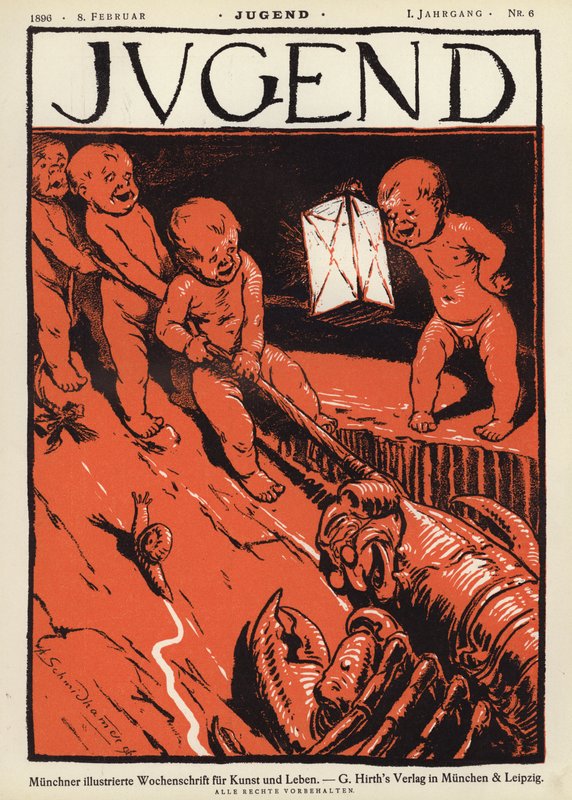 Titelillustration für Jugendmagazin von German School