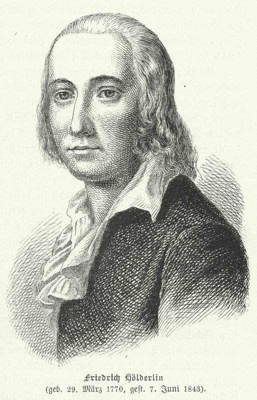 Friedrich Hölderlin, deutscher Dichter und Philosoph von German School