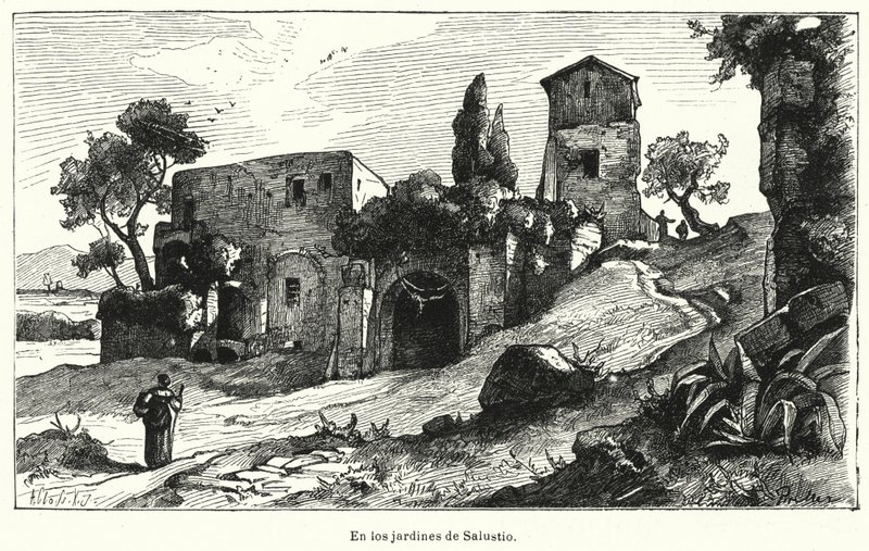 Gärten des Sallust, Rom, Italien von German School