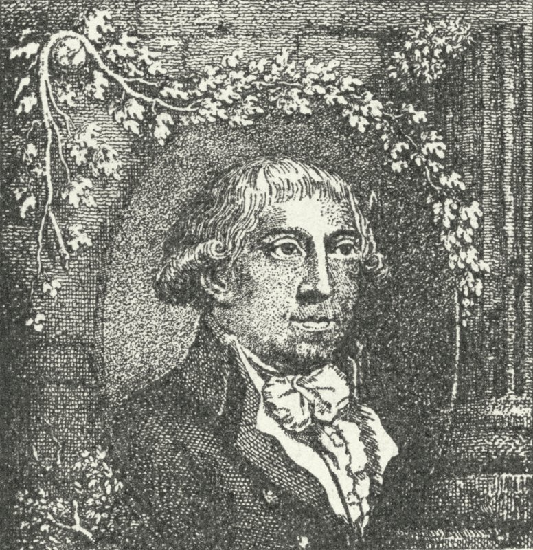 Gottfried August Bürger, deutscher Dichter (Stich) von German School