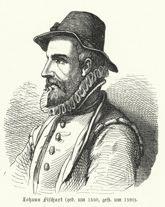 Johann Fischart, deutscher Schriftsteller und Satiriker von German School