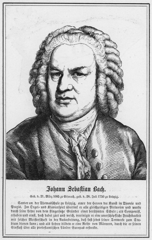 Johann Sebastian Bach von German School