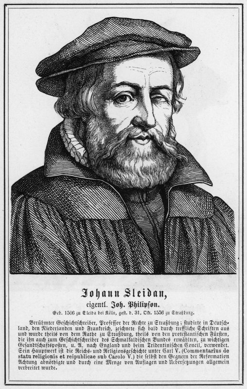Johann Sleidan von German School