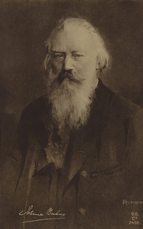 Johannes Brahms von German School