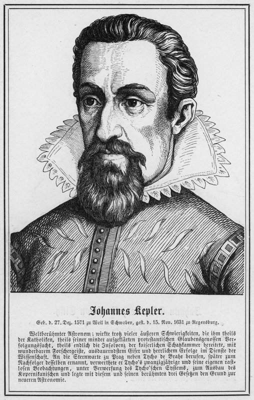 Johannes Kepler von German School