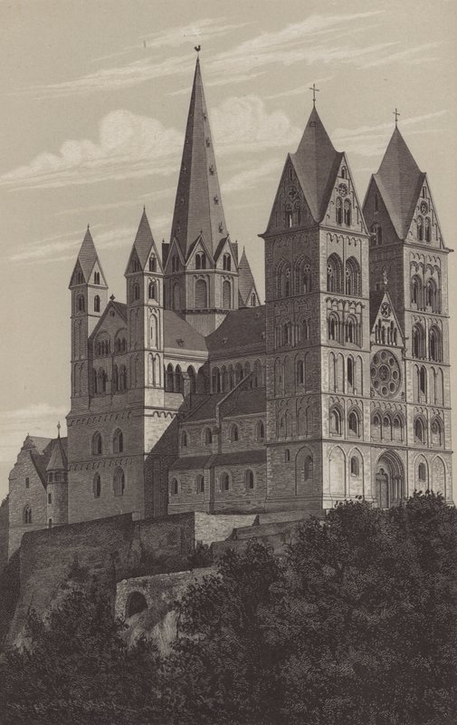 Limburger Dom, Hessen, Deutschland von German School