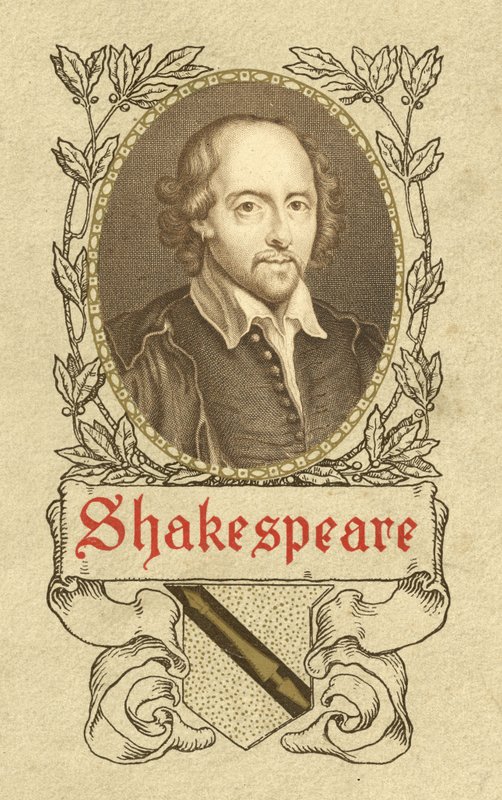 Porträt von William Shakespeare von German School