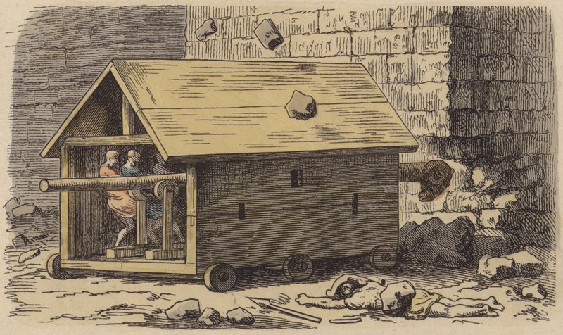 Römischer Rammbock von German School