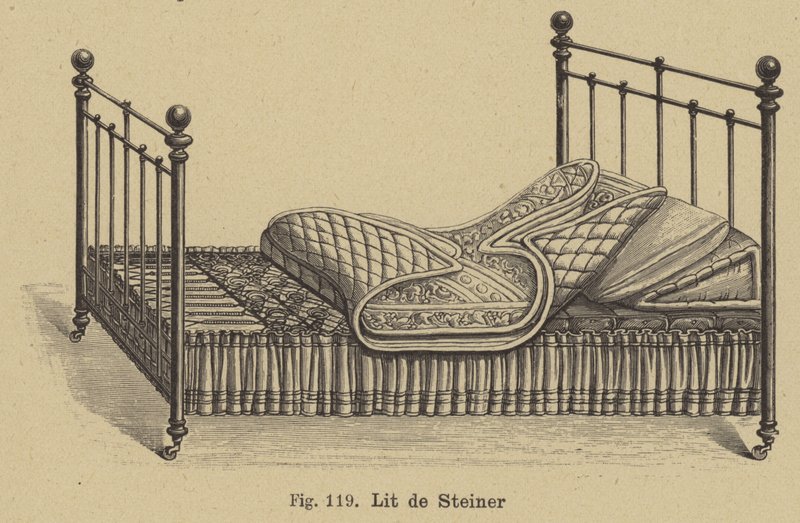 Steiners Bett von German School